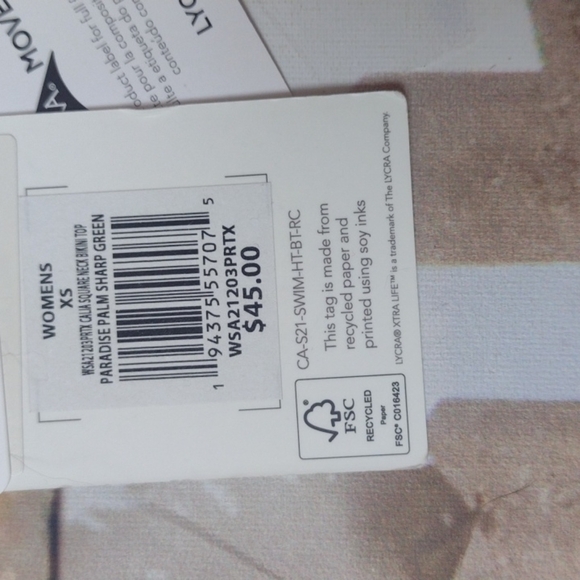 CALIA high rise bikini set size XS - Picture 3 of 4